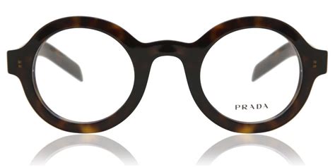 Prada PR 01XV 2AU1O1 Eyeglasses in Havana